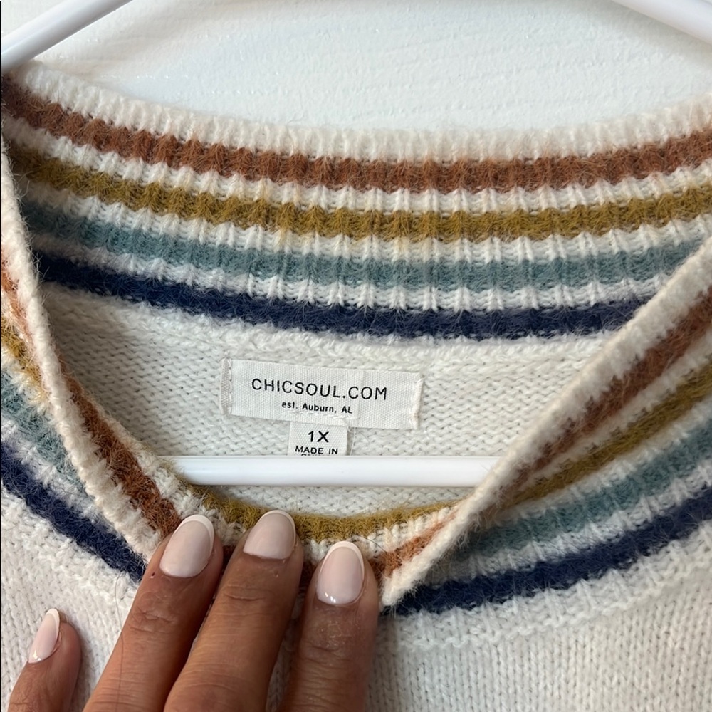 Chic Soul Star Sweater - Picture 2 of 7